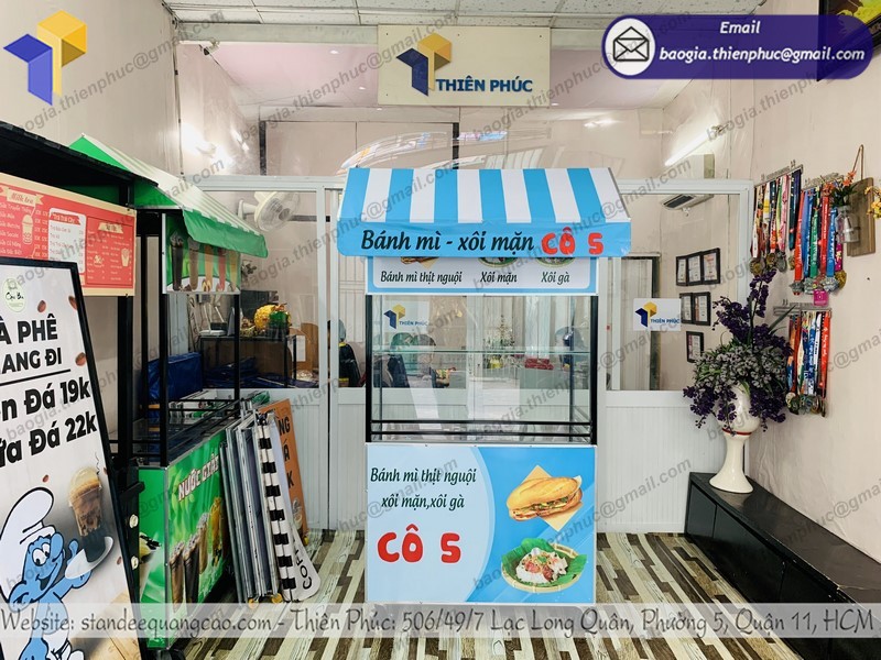 Giải đáp việc có nên mua xe sắt bán bánh mì lưu động đã qua sử dụng